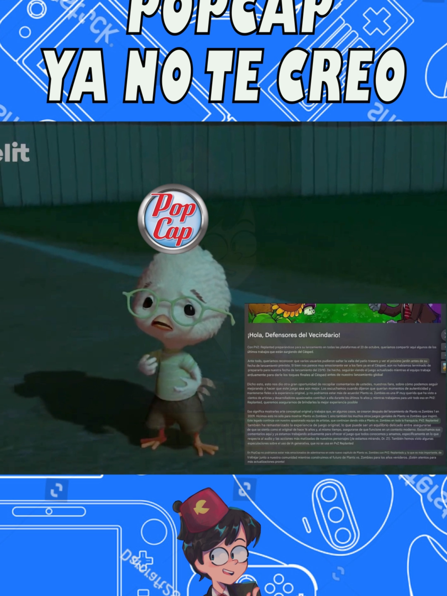 No PopCap ya no te creemos 😞😞 . . . #parody #nintendo #playstation #xbox #videogames #memes #parodia #pvz #videojuegos