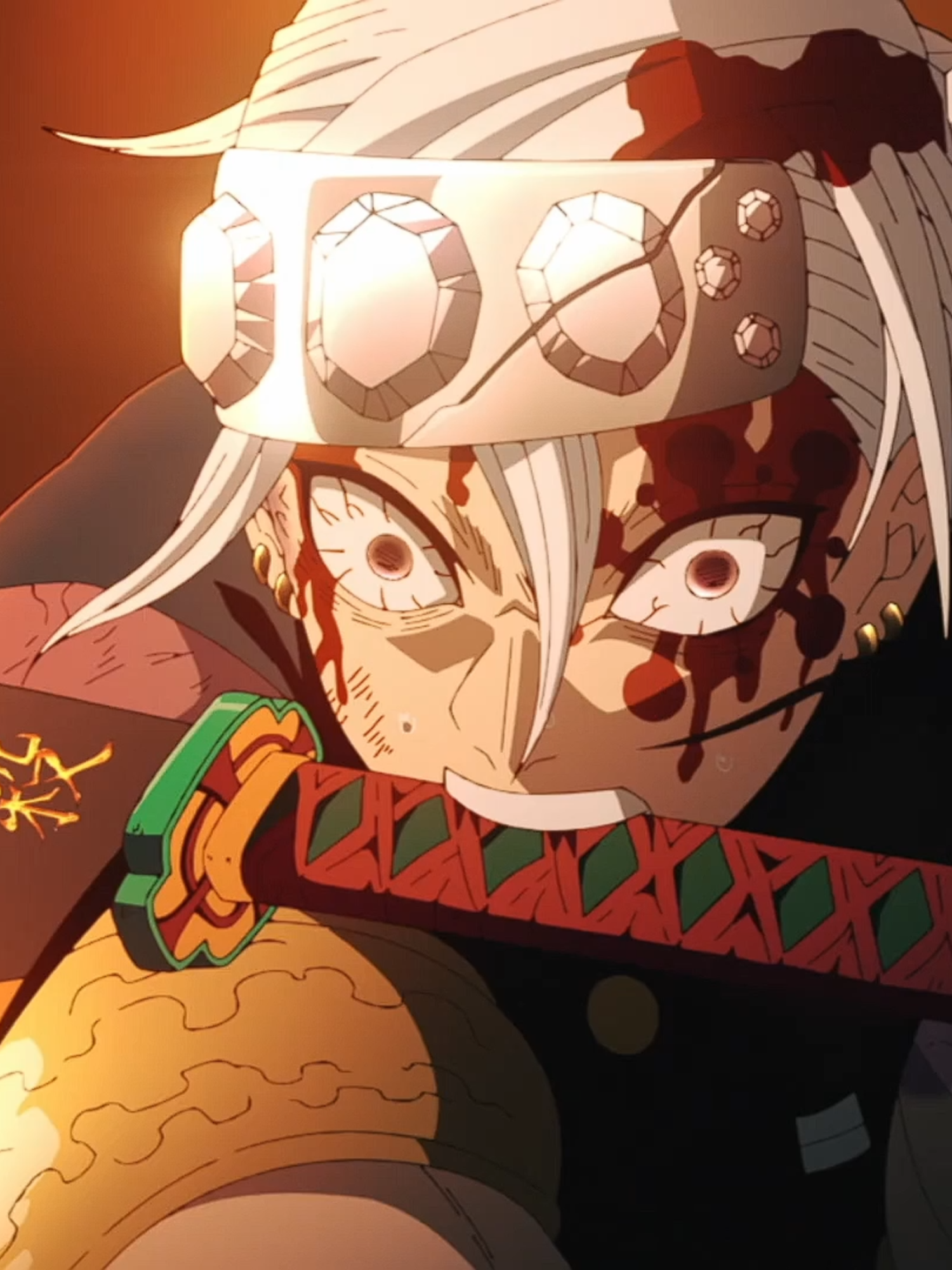 He can read it now #animetiktok #anime #demonslayer #tanjiroukamado #gyataro #uzuitengen