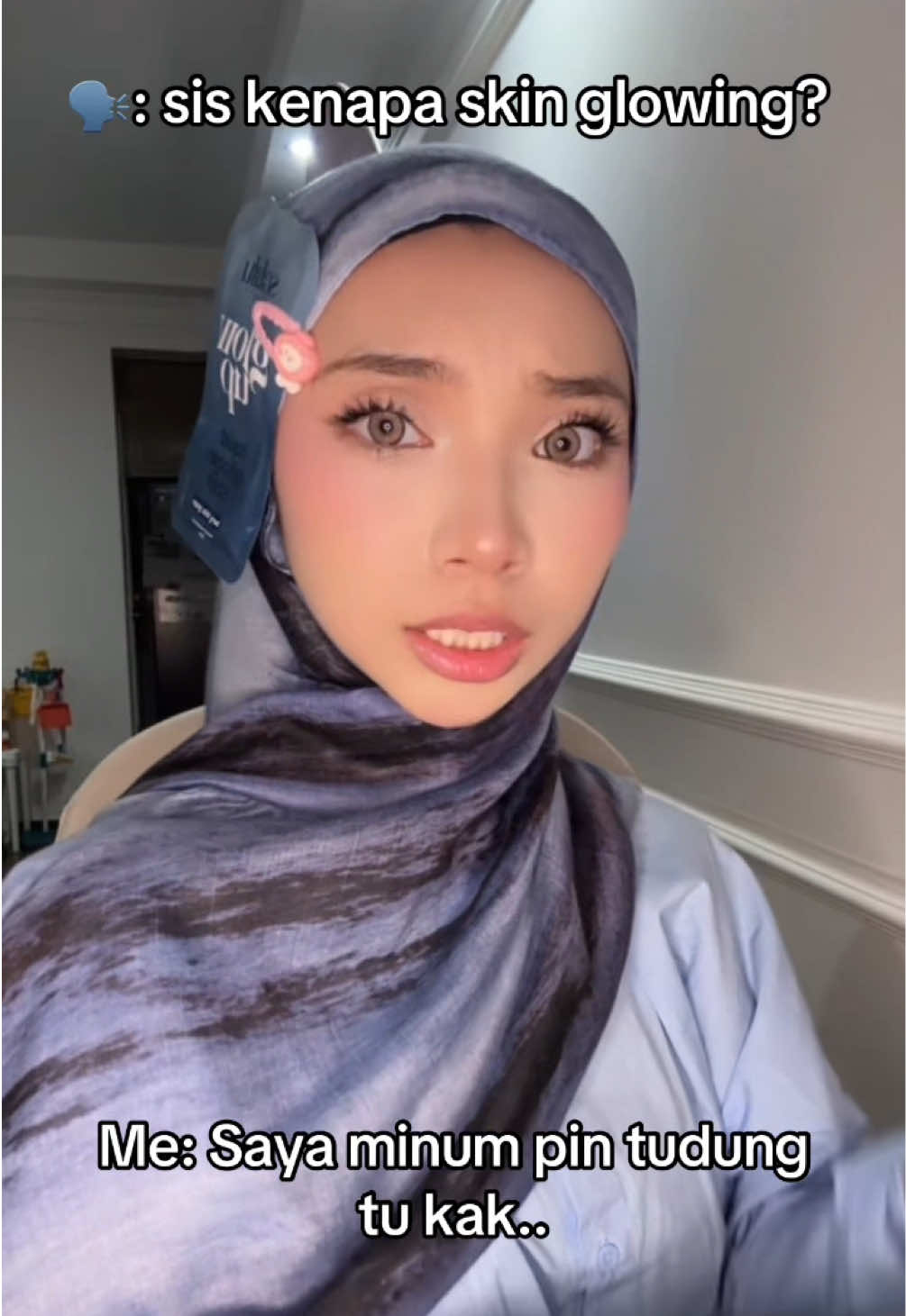 Trending clip tudung by @Solulu Beauty.  Additionally, boleh minum.. boleh try 👇🏼  #fypsingapore🇸🇬 #solulu #fypsg #glowyskin #momtok 