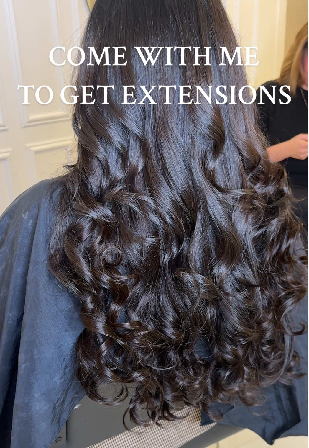 Come with me to get my new hair extensions fitted 🖤@Cliphair Extensions 