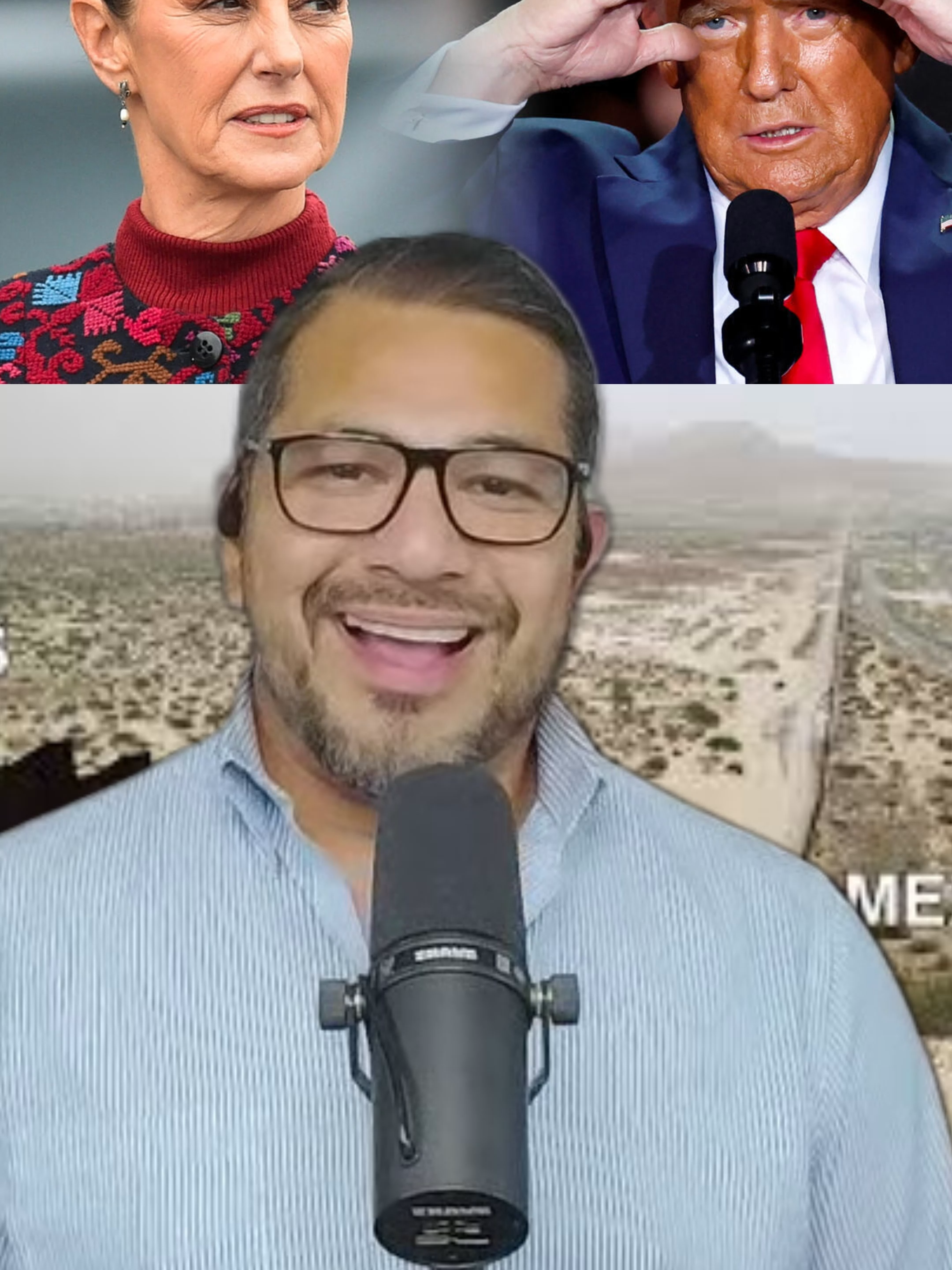 Cada vez que hablo de México, aparecen los ofendidos. Pero no me voy a callar: cuando un país fracasa, EE.UU. paga las consecuencias. No es opinión, es realidad. Trump hace lo que los líderes mexicanos no tuvieron el valor de hacer: poner orden. #politica #mexico #trump #frontera #joshalballero