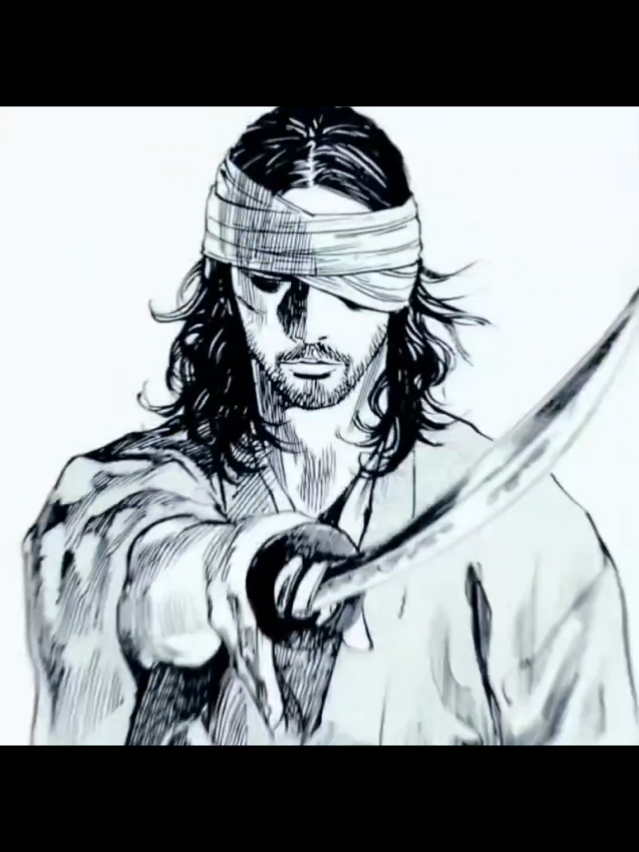 Il più forte Samurai della storia 🗡️ #miyamotomusashi #vagabond #ghostofyotei #ghostoftsushima #mangaedit 