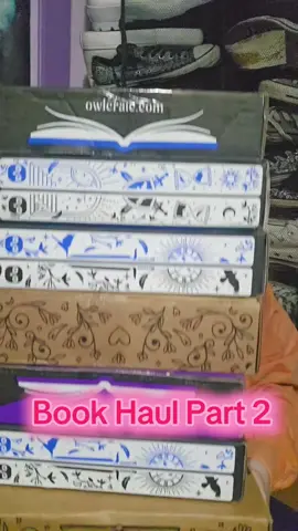 Book Haul Part 2! #unboxing #owlcrate #fairyloot #books #bookhaul 
