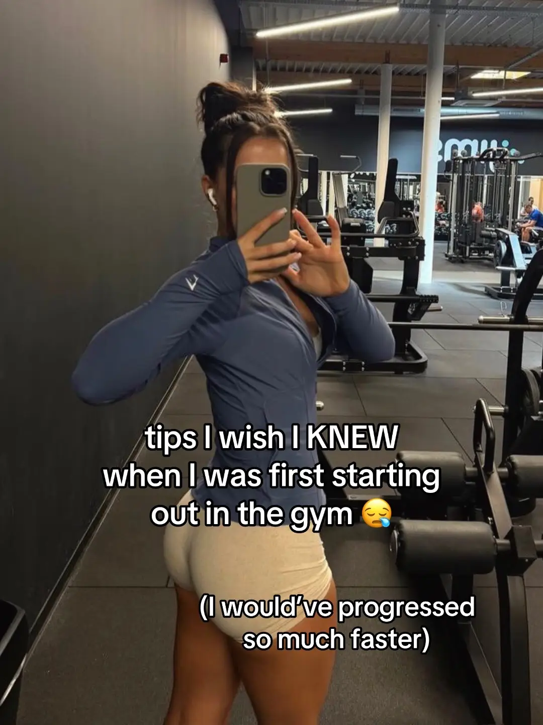 #GymTok #gymbeginner #gymgirl #beginnergymtips #fitgirl 