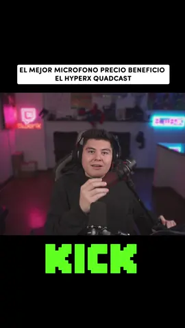 El mejor micrófono precio beneficio para los streamers #elwerik #kick #bogota #hyperx 