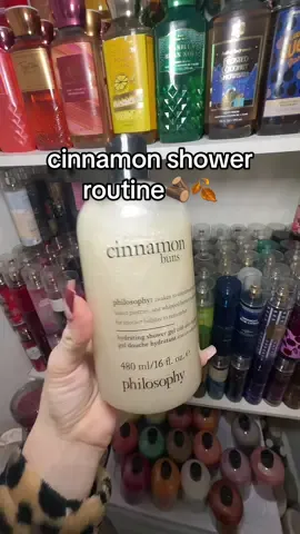 Replying to @annabelle.shelton6 full cinnamony shower routine!!😋🍂 #hygieneproducts #bodycare #showertok #showerroutine #fyp 