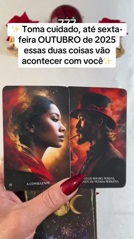Toma cuida dado até sexta-feira Outubro de 2025 essas duas coisas vão acontecer #tarot #cartomante #espiritualidade #leituracoletiva @ciganajadhe  @ciganajadhe  @ciganajadhe 