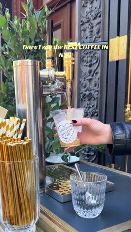 @Caffe Paradiso the best latte on tap + the Americano w/ cream top and shaved chocolate (out of this world 10/10) #caffeparadiso #nyc #nyccoffee 