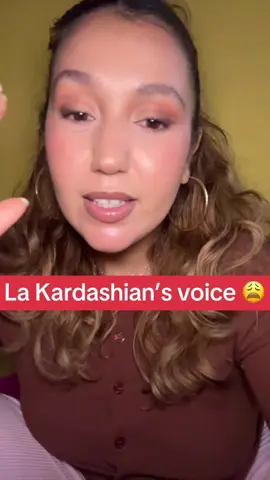 La voix à la #kimkardashian #americangirl #insupportable #fyp 