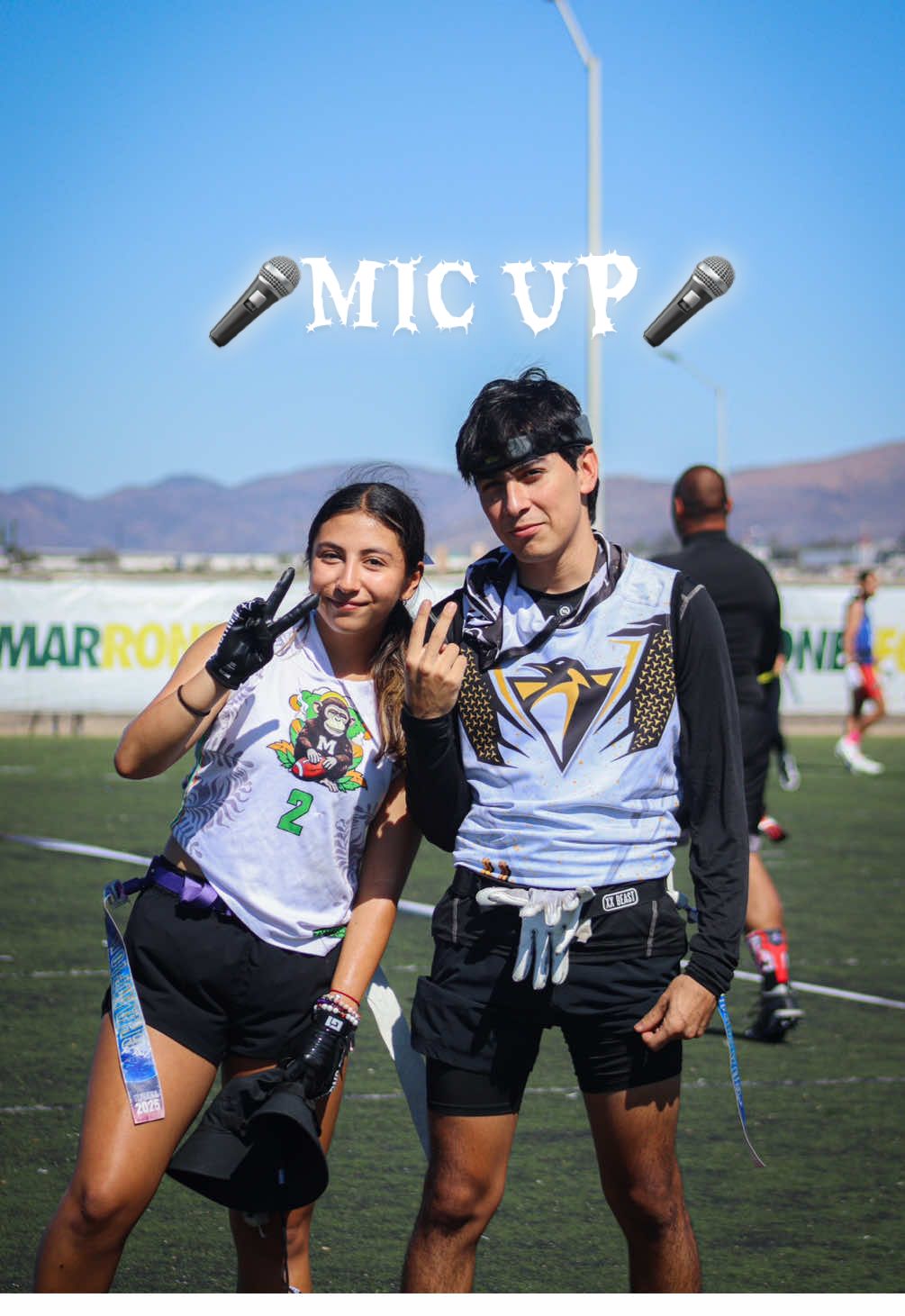 Mic up de la dupla galáctica🎤🔥 @gupiiics 🎥 - - - - - #tochito #flag #sportvideo #tochitobandera