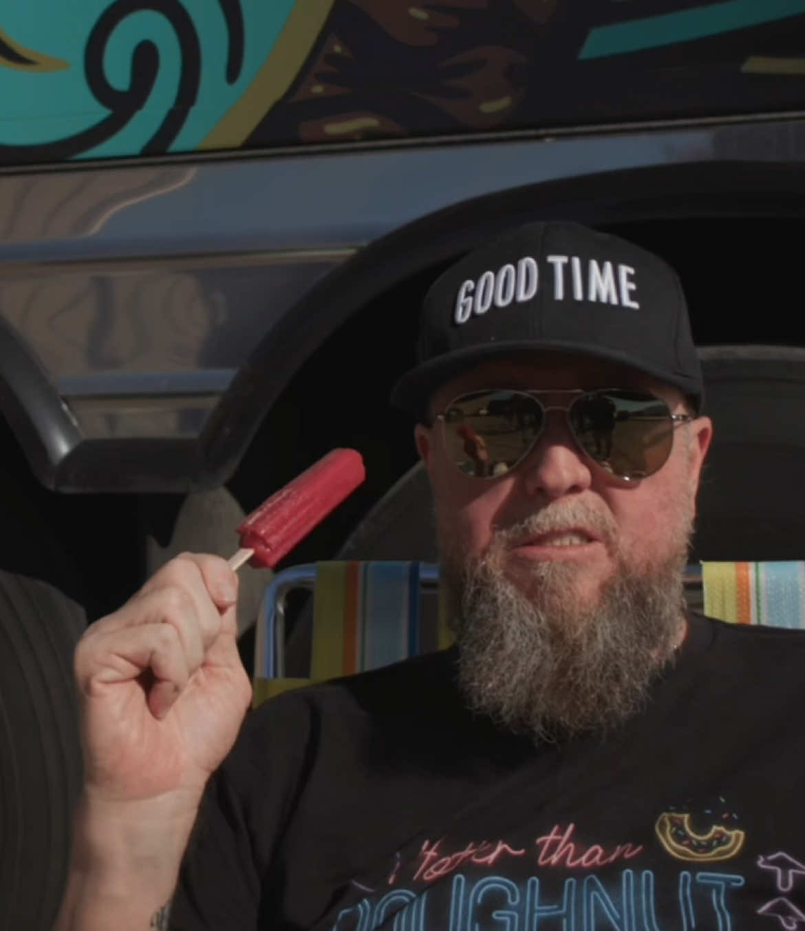 Time to crack open a cold one 😎 @Outshine Snacks #CountryMusic #NewMusic #ColtFord #LittleOutThere