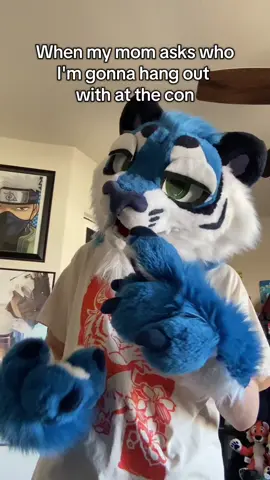 My favorite people :3 #furry #furryfandom #fursuit #furrytiktok 