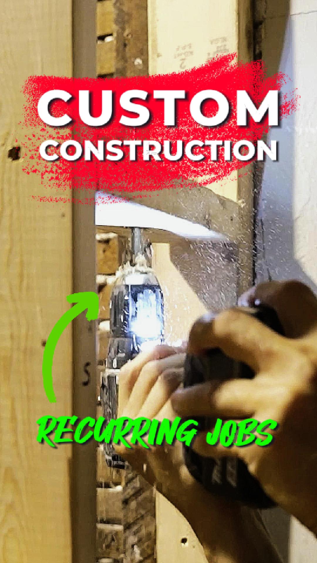 Implementing Recurring Revenue 🔁 in Custom Construction Business ⬆️