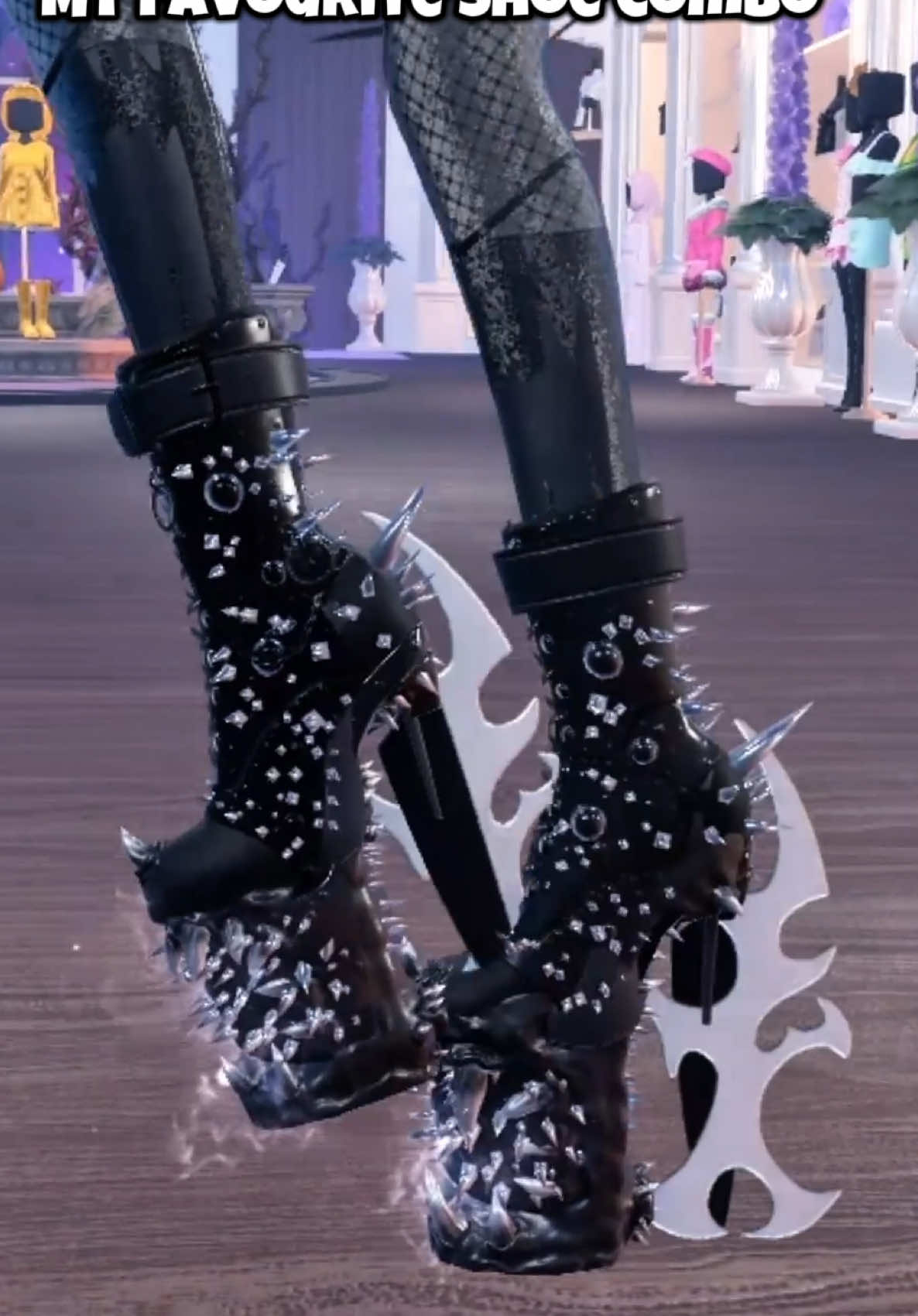 My new favourite shoe combo since the Halloween update.. video IB:@wowwypop .. @Dress To Impress #dresstoimpress #dresstoimpressroblox #dti #dtiupdate #robloxfyp 