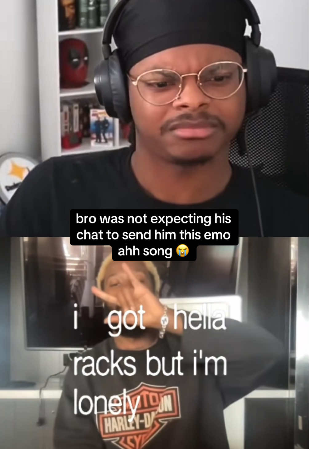 Bro was flabbergasted💀 (song: ilyTOMMY - sick & tired 3) #ilytommy #hoodtrap #imdontai #undergroundmusic #tiktok 