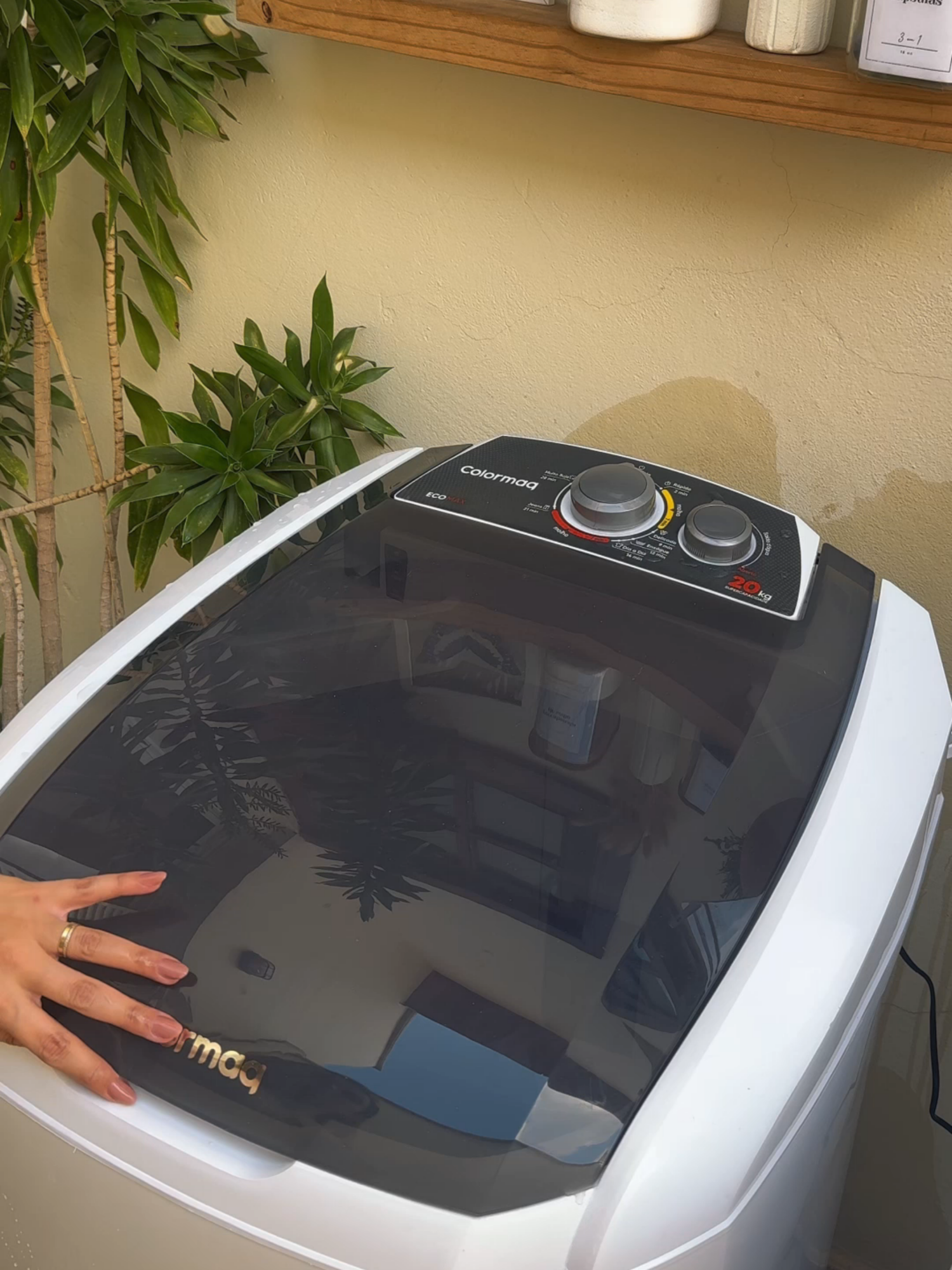 Cuidar da casa virou o novo rolê preferido do adulto, né?! #TanquinhoColormaq #facilitandoasuavida #lavanderia #fyp #AdeusManchas