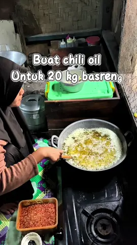 bumbu chili oil untuk 20kg basreng