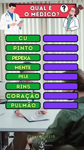 Qual é o médico? #medicosdetiktok #medico #medicina #saudeebemestar #saúde #saudavel 