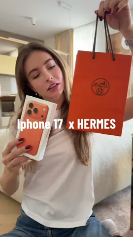 Za mě nádherná kombinace😍  #iphone17 #hermes