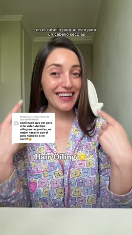 Respuesta a @user1898298838 Como aplicar el Hair Oling en tu cabello💆‍♀️✨ es pero les sirva mucho este video ya que realmente el Hair Oiling me ayudó mucho con mi cabello 💖 Pd: de igual manera pueden utilizar algún aceite natural como de almendra, argan o jojoba ✨ #hairoiling #hair #haircareroutine #cabellosaludable #tips 