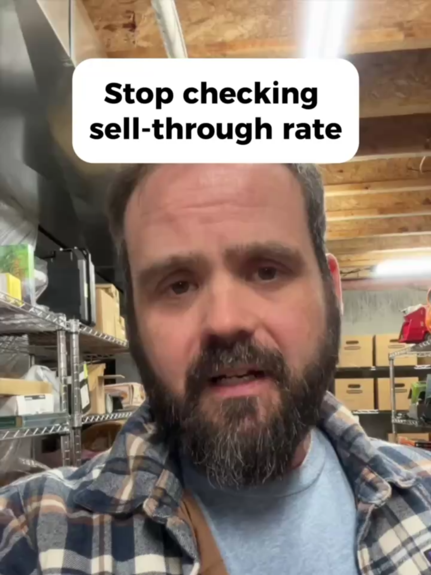 You should stop calculating sell-through rate, and here's why. #ebay #ebayseller #resellertips #reseller #sidehustle
