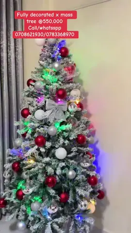 Fully decorated xmass tree @550,000 Call/whatsapp 0708621930/0783368970 #foryou #lifesmilestoreug #fyp #fyppppppppppppppppppppppppppppppppppp 