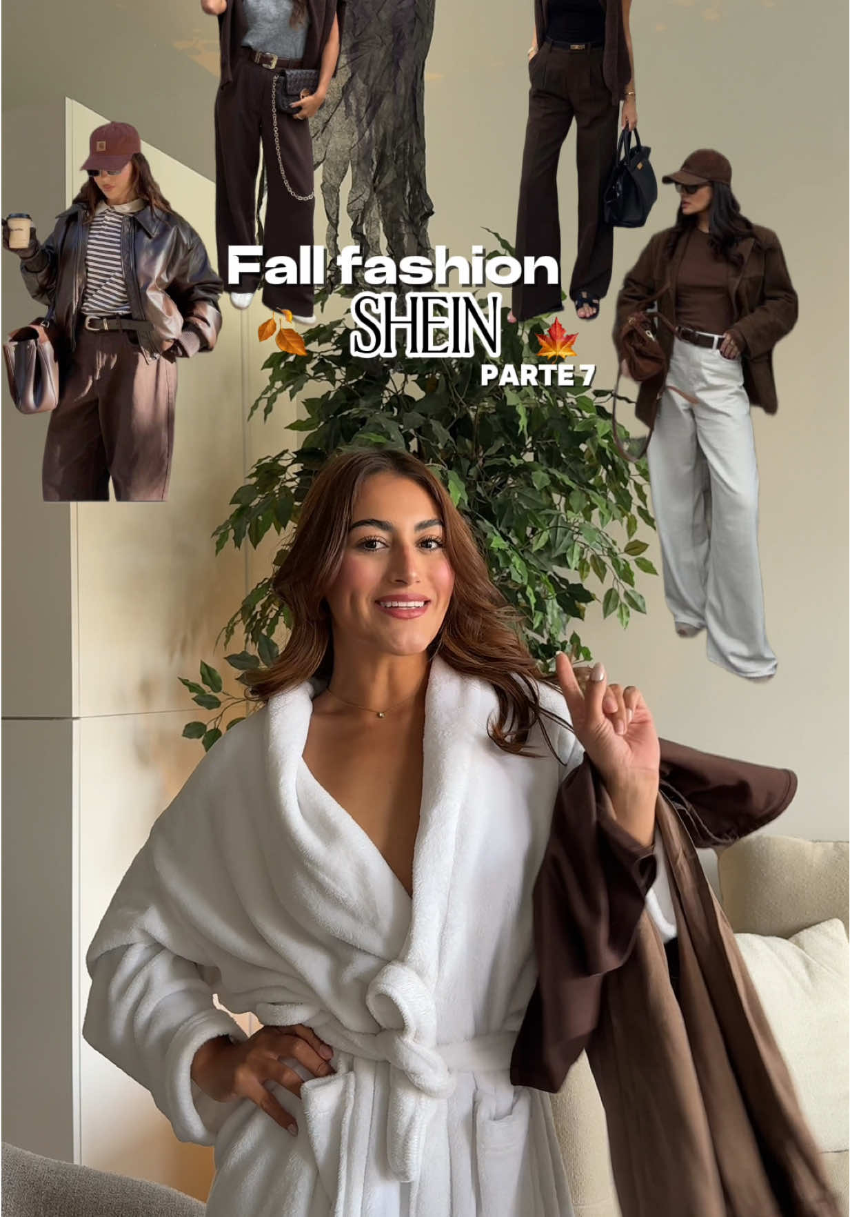 Qué opinas de este ?? 😍 uno de mis favoritos 🤎✨!!!  Recreando outfits de otoño antes de que llegue la nieve 🩵  #sheinfall #falloutfits #autumnaesthetic #otoñooutfits #outfitinspo 