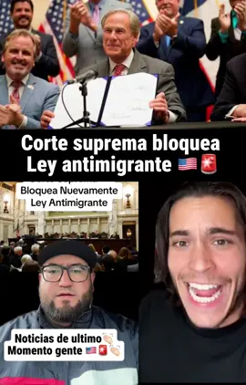 Corte suprema bloquea ley antimigrante gente 🚨👏🏻🇺🇸#eeuu🇺🇸 #noticias #estadosunidos🇺🇸 #fypdong #ultimahora🚨 