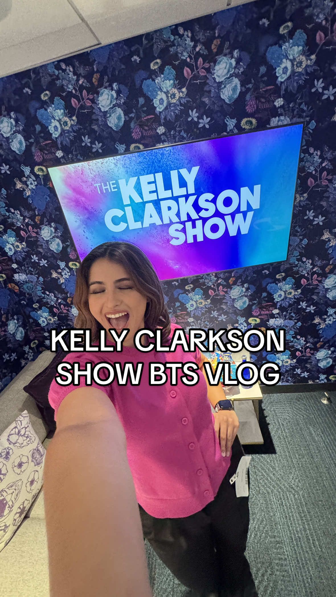 thank you for having me @Kelly Clarkson Show 💕✨