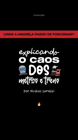 O QUE ROLOU NA LINHA AMARELA!?? #saopaulo #metro #trem #caos 