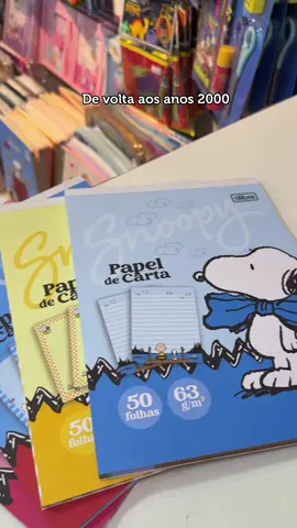De volta aos anos 2000💋✨ Papel carta do Snoopy, 4 tipos diferentes pra você se apaixonar🥹