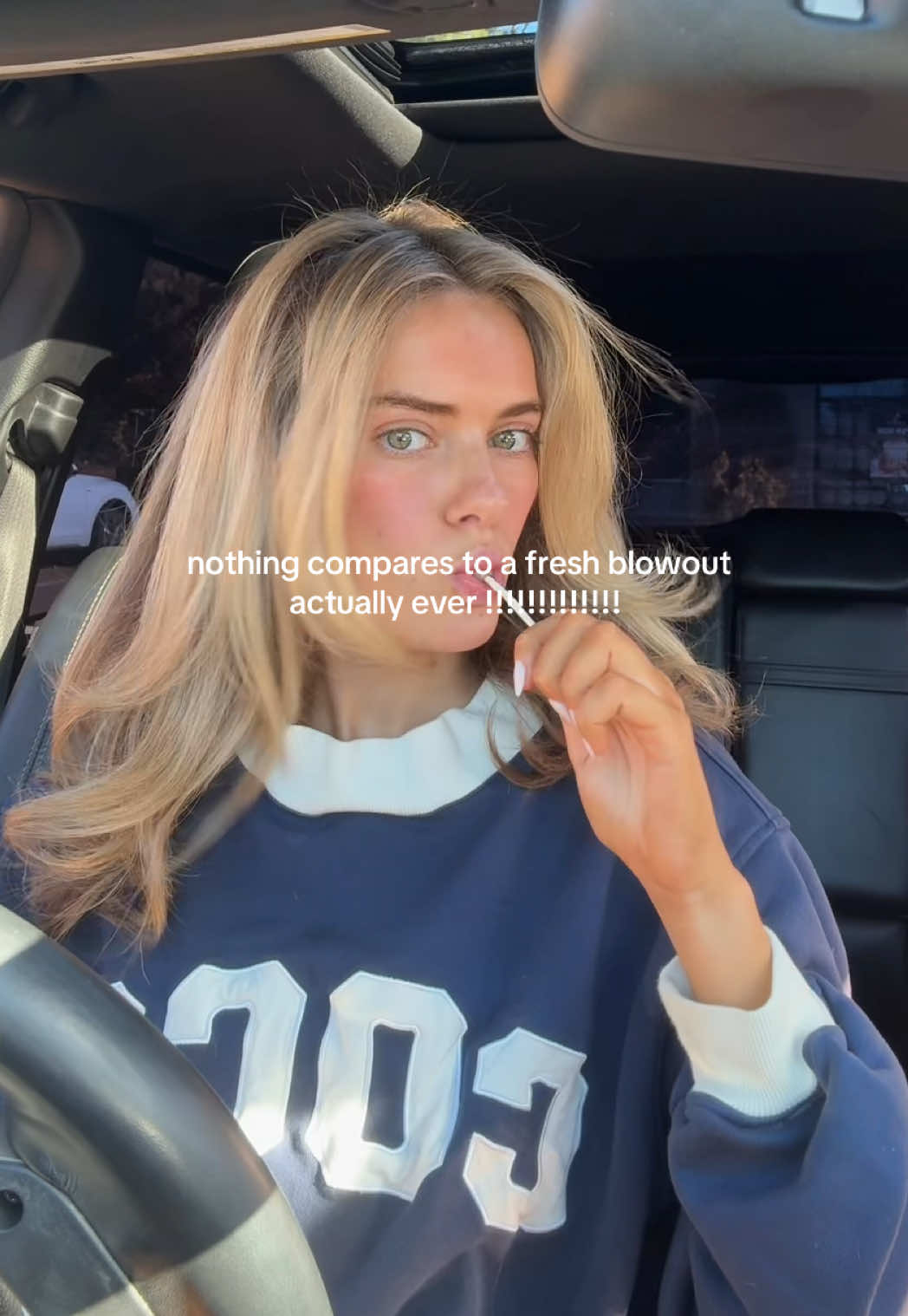 wish I could get a blowout once a week 💆🏼‍♀️