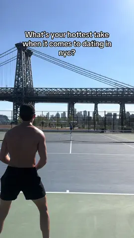 Dating in the big Apple#tennis #datingadvice #fyp 
