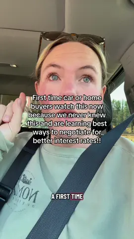 Seriously 3%!!!!! That’s a huge difference and you save insane amounts of money. If we didn’t do this research then we potentially could have been stuck with 8+% — that’s insane!!! Do your research before buying!!! #fyp #homeowner #carbuyingtips 