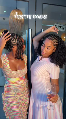 Bestie goals💕  #fyp #braidsandbeyond #braidsandbeyondgh 