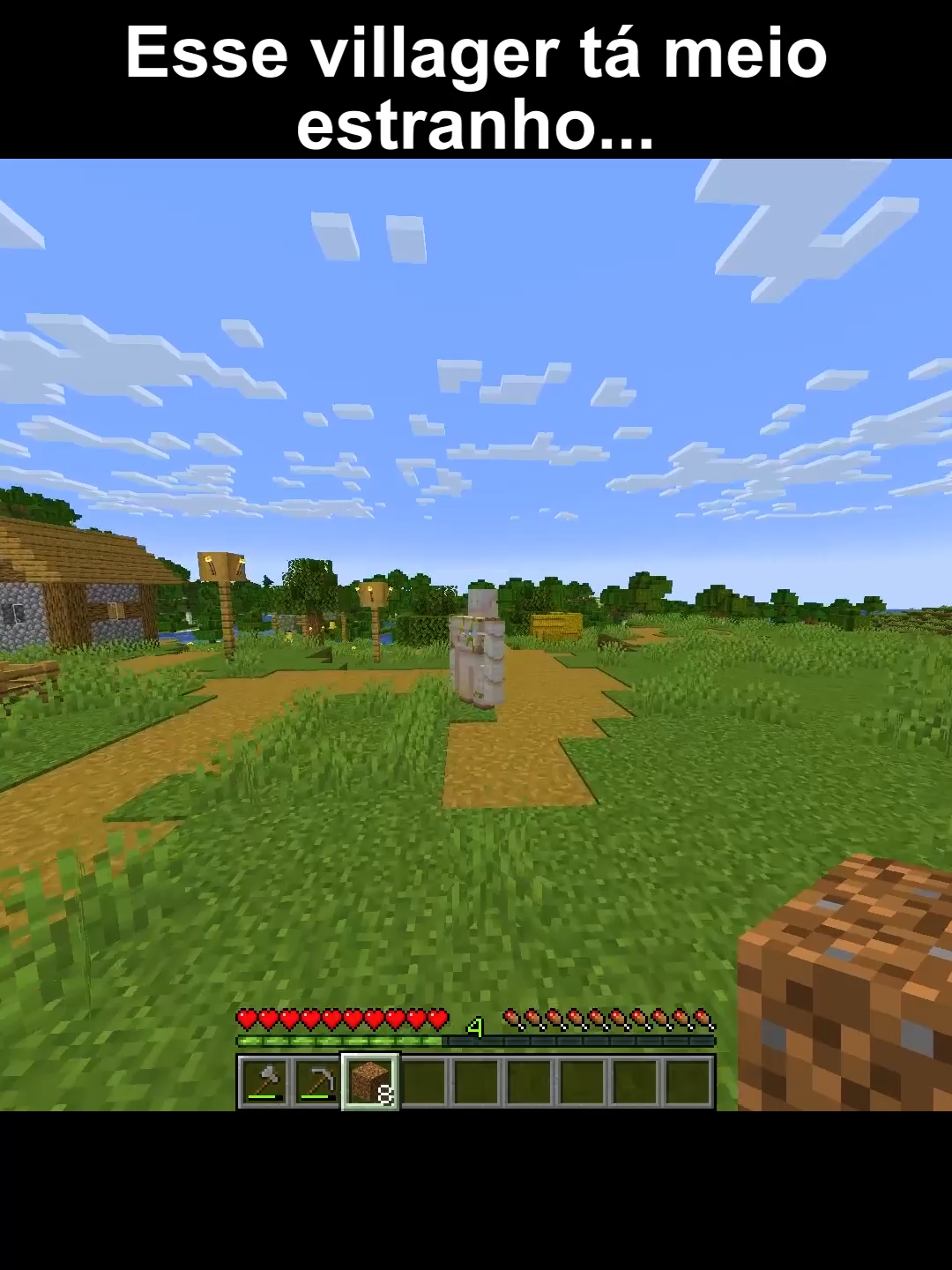 Esse tá diferente... #Minecraft #minecraftmemes