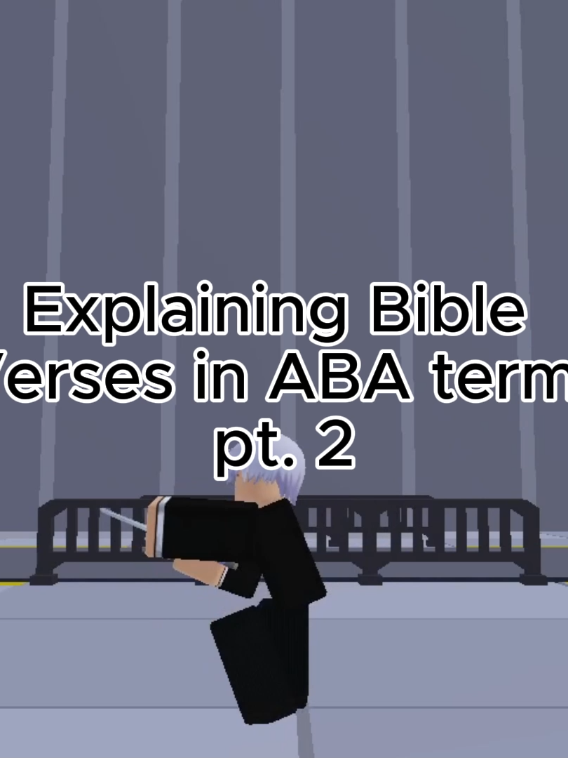 pt. 2: Jn 8:7 | Music: MAGIC CATERPILLAR by ABYSSALCORE on yt | thanks for all the support on the last vid I love all of you #fyp #christian #aba #abatok #biblestudy #bible #meancombo #roblox #animebattlearena #christianaba