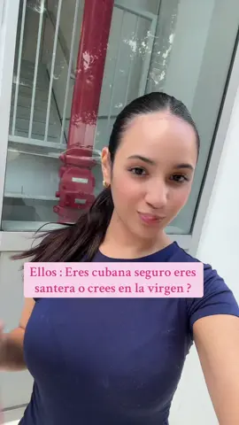 Cuando piensan que por ser cubana soy santera o católica …. . . . #cubanos #cubanoscristianos #creoendios 