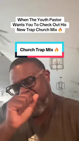When The Youth Pastor Wants You To Check Out His New Church Trap Mix 🔥 #funnyvideos #funny #comedy #churchtiktok #christiantiktok 