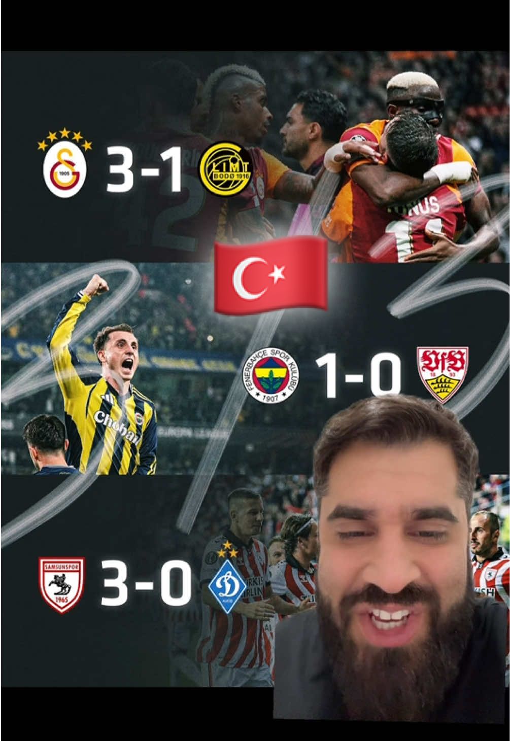 DIESE WOCHE HAT DIE TÜRKEI UND DER TRÜKISCHE FUSSBALL GEWONNEN!🇹🇷❤️ #galatasaray #samsunspor #fenerbahce 