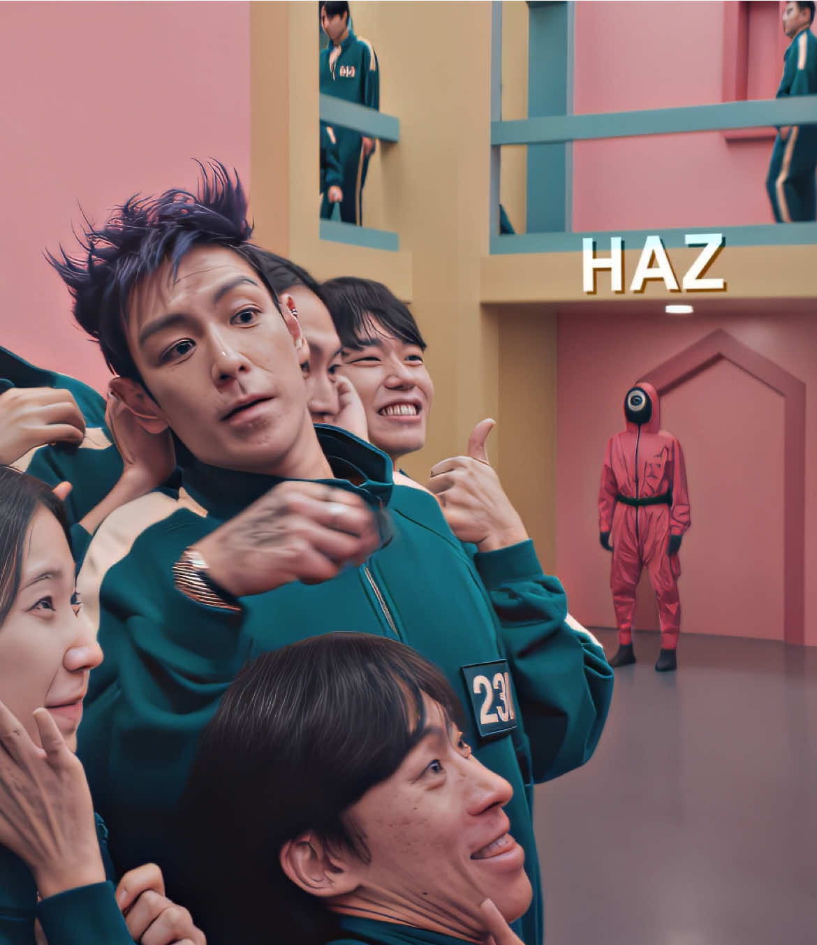 thought i’d try this trend with thanos #thanos #choiseunghyun #squidgame #fyp #edit 