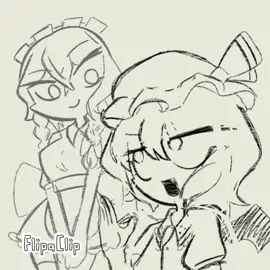 (￣ω￣;) #touhou #remiliascarlet #sakuya #東方project 