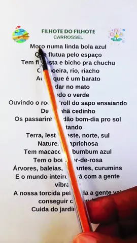 Deixa a terra florescer 🌼  #musicasparastatus  #carrossel #letrasdemusicas 