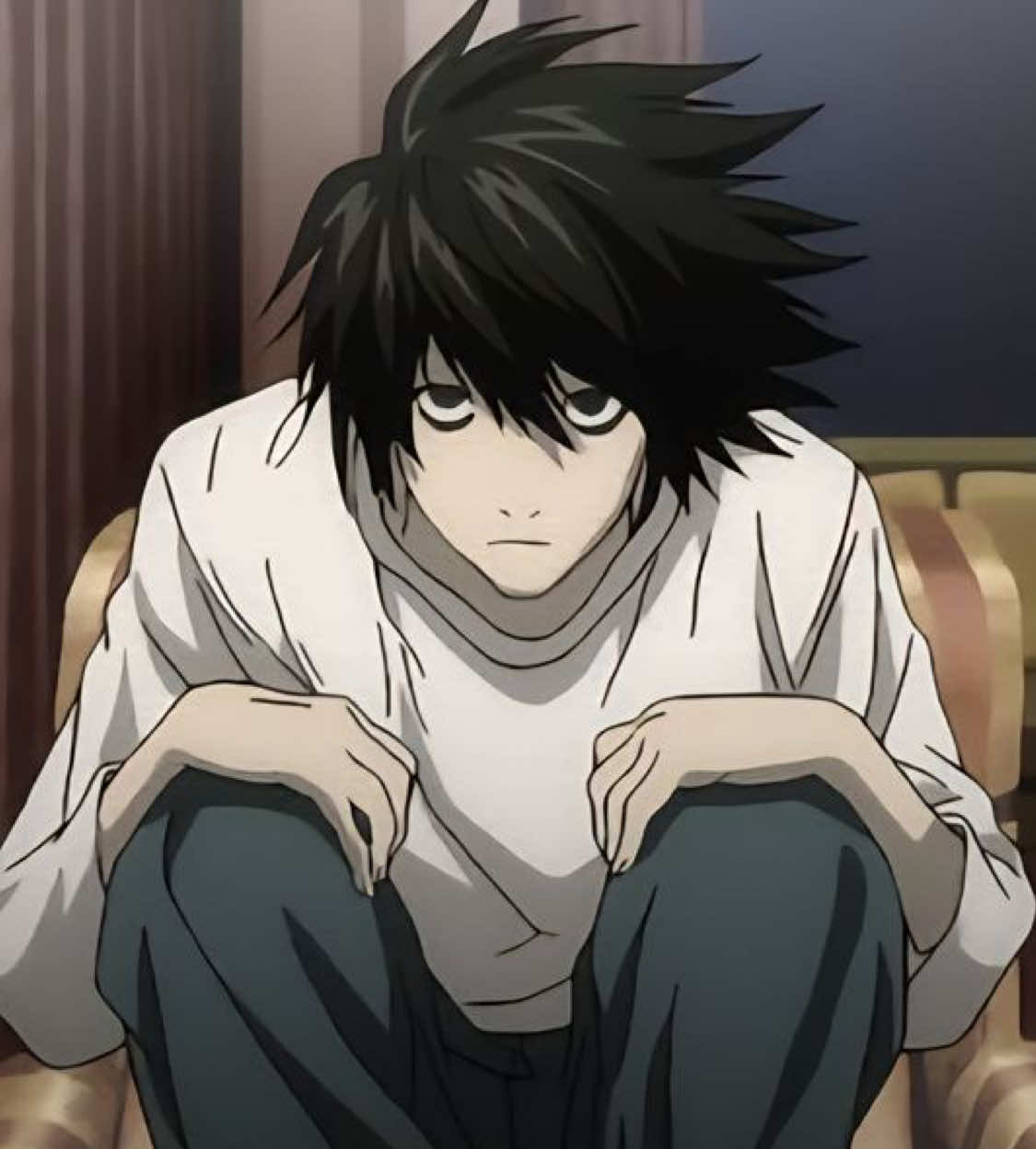yoo matsui🥹 he’s so funny #deathnoteコスプレ #deathnote #llawliet #L #cutie i was rewatching death note and thought it was hilarious 