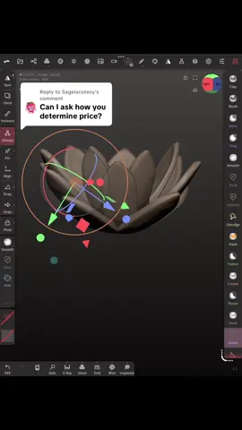 Replying to @Sageiscutesy What I do is probably not sound advice, I’d definitely pay yourself more for the time you spend as an artist.