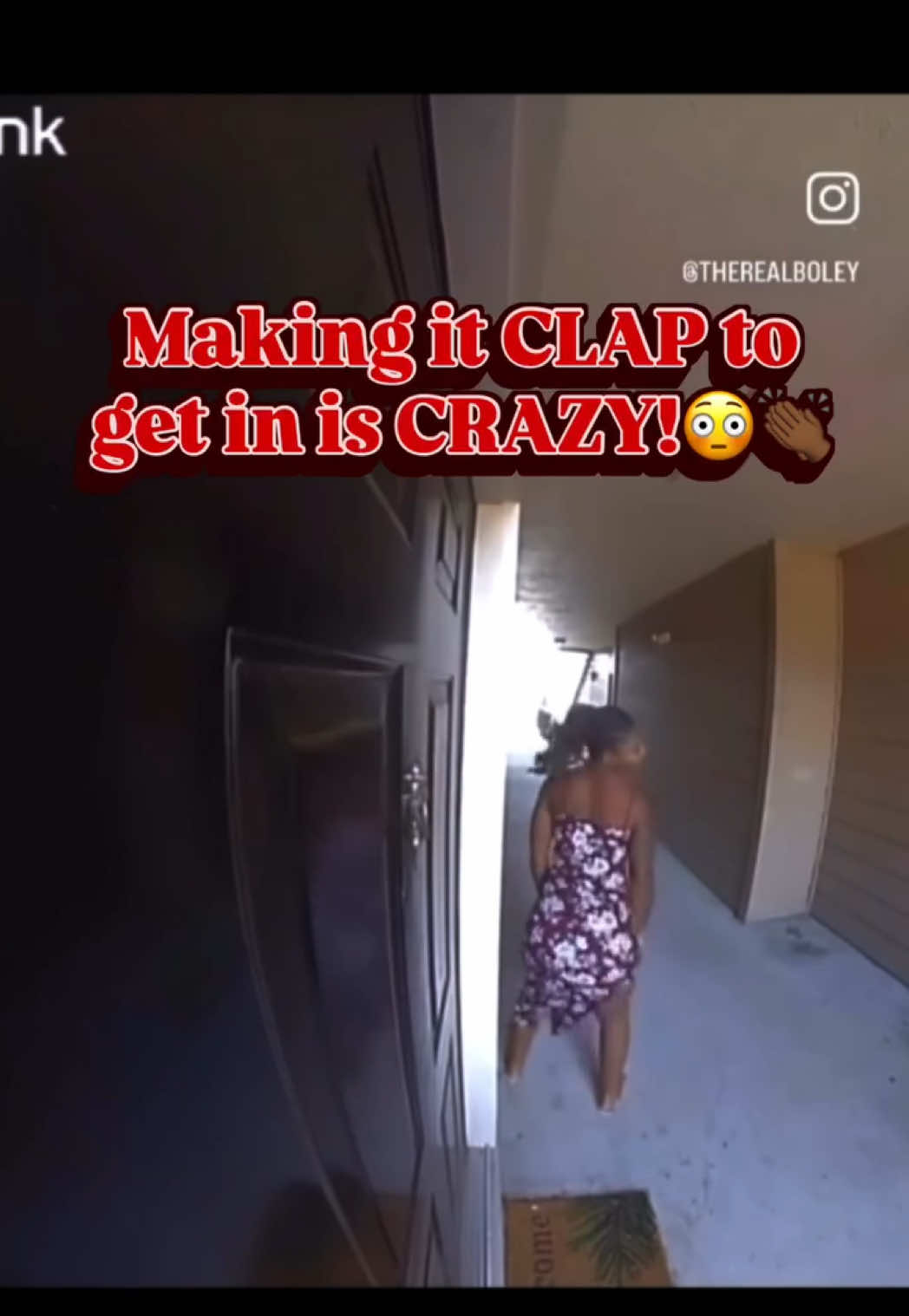 Making it CLAP to get in is CRAZY!😳👏🏾WOULD yall let her in???🤔 #fypviralシ #fypシ #foryoupage #fyp #reelsinstagram  