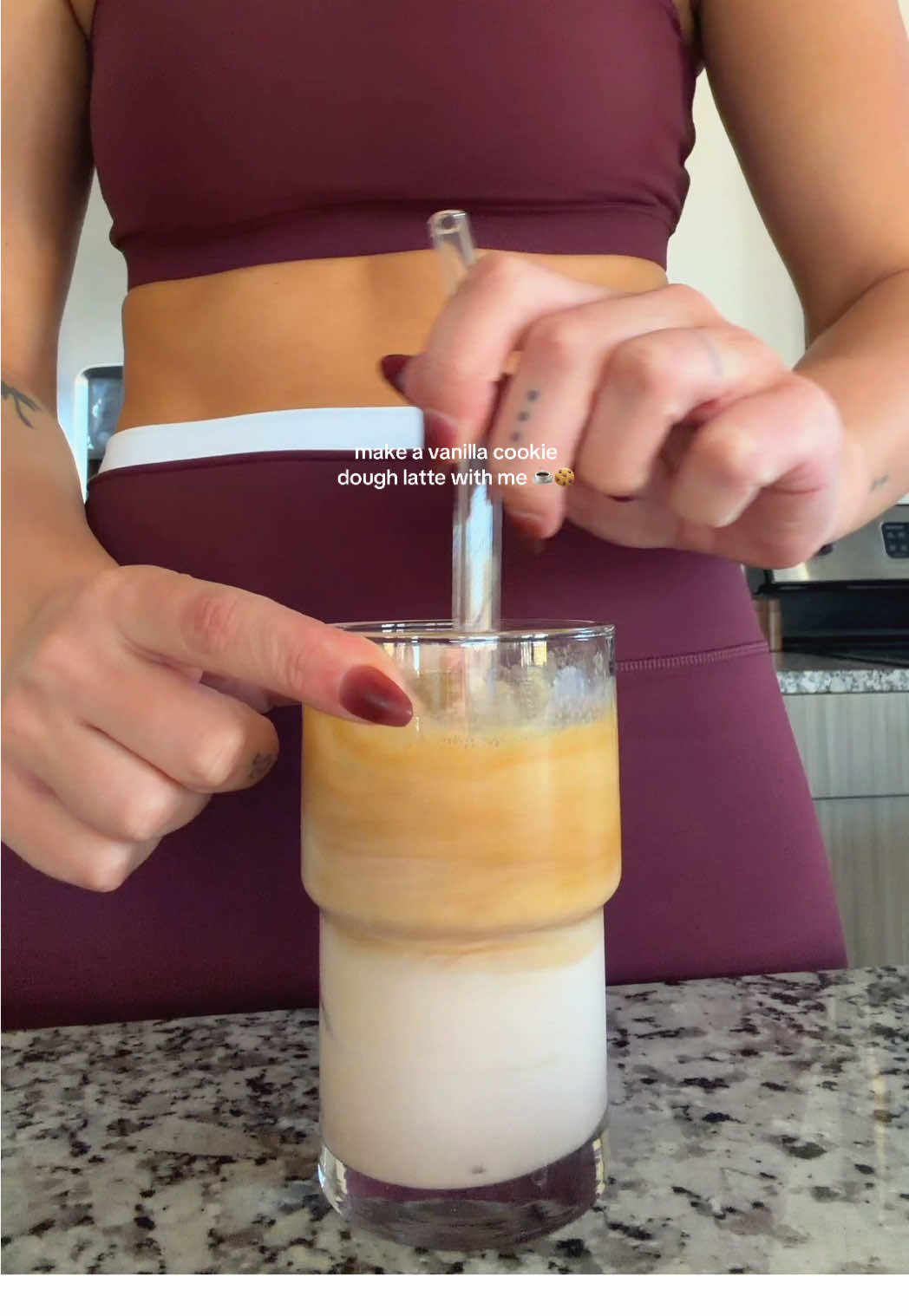 this was yummmm🙂‍↔️ a coffee + a good workout set always wins🤍 #coffeetiktok #icedcoffee #coffeetok #coffeerecipe 