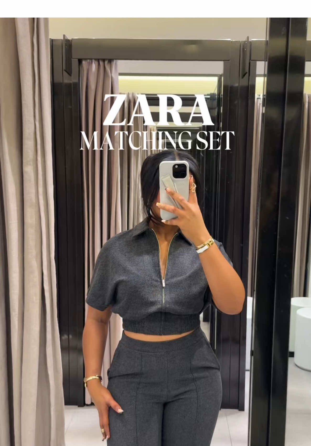 Zara matching set ✨ Code: 8779/654/802 & 8779/655/802 #zaranewin #zaradress #zarahaul #zara #falloutfits 