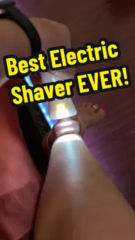 Smooth like butter 🧈 #electricshaver #womenelectricshaver #waterproof #ledlight #shaver 