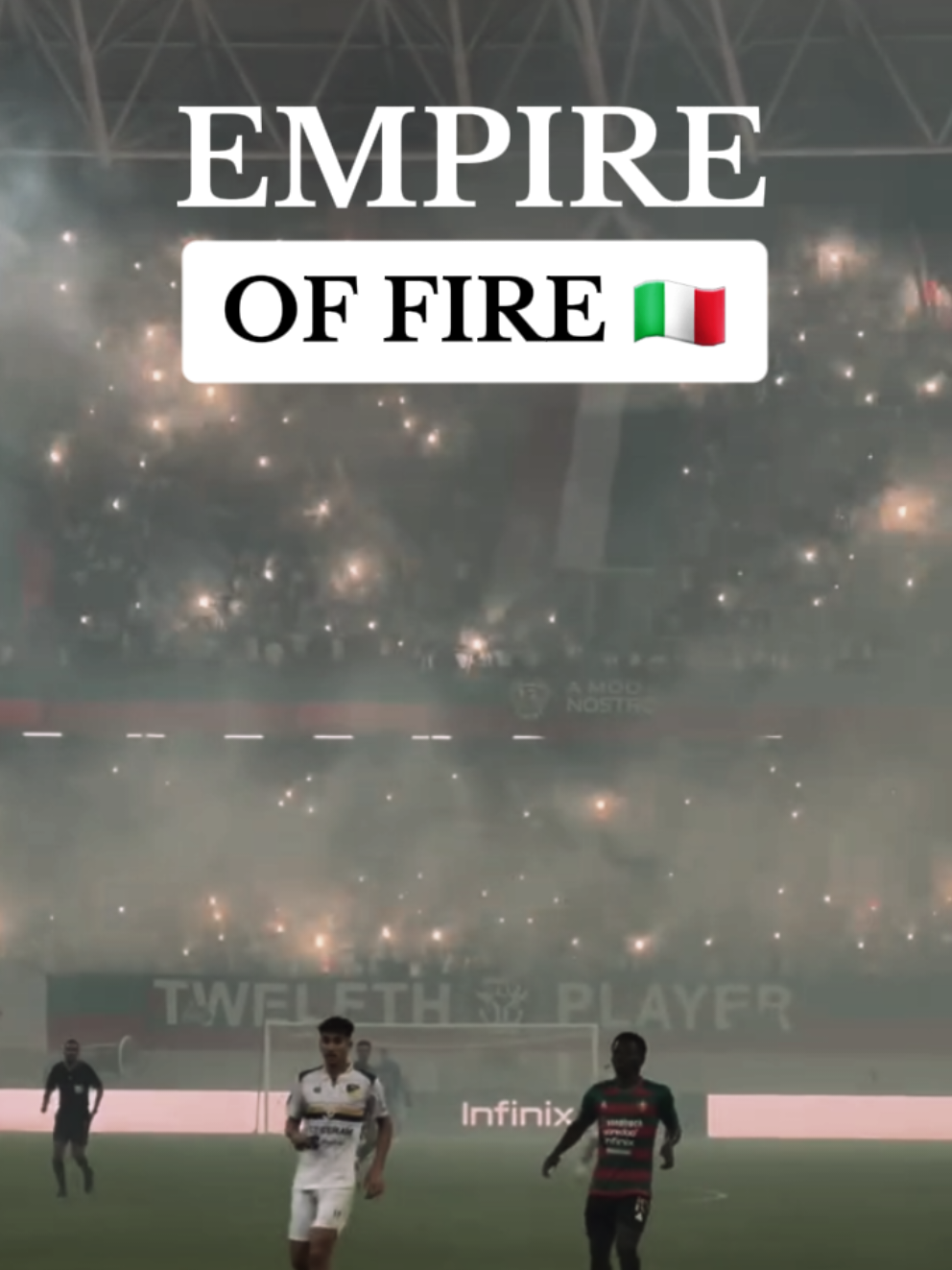 Forza Sempre siamo noi 🇮🇹 #فيراج_سود_مولوديان🇮🇹📸 #توالف_بلاير💚❤🇮🇹💪🏻 #greencorsairs #uttp11 #مولوديةالجزائر💚♥️ 